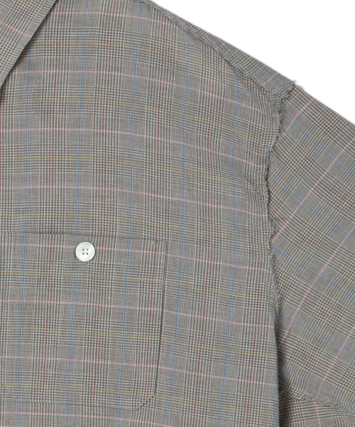 Beyond Closet（-）の「[COLLECTION LINE] クラフティッドチェックポケットシャツブラウン（シャツ/ブラウス・メンズ・その他・LARGE/MEDIUM）」の7枚目の写真