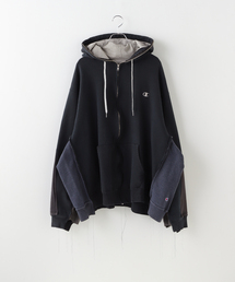 DISCOVERED / ディスカバード Band Tee Dolman Zip Hoodie