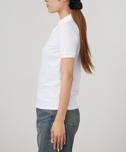 LACOSTE（ラコステ）の「LACOSTE/ラコステ ボーイズ ポロシャツ シンプル 2026年 夏 夏服 レディース（ポロシャツ・レディース・ホワイト/ライトブルー/ブラック/ネイビー/グリーン・S/M/L/XL）」の13枚目の写真