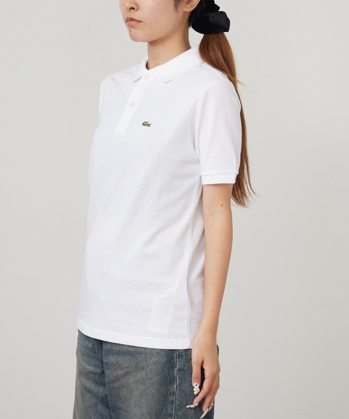 LACOSTE（ラコステ）の「LACOSTE/ラコステ ボーイズ ポロシャツ シンプル 2026年 夏 夏服 レディース（ポロシャツ・レディース・ホワイト/ライトブルー/ブラック/ネイビー/グリーン・S/M/L/XL）」の15枚目の写真