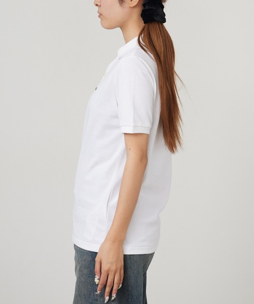 LACOSTE（ラコステ）の「LACOSTE/ラコステ ボーイズ ポロシャツ シンプル 2026年 夏 夏服 レディース（ポロシャツ・レディース・ホワイト/ライトブルー/ブラック/ネイビー/グリーン・S/M/L/XL）」の16枚目の写真