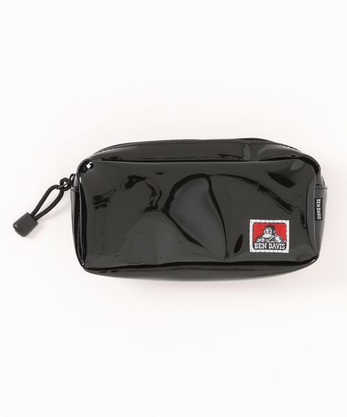BEN DAVIS（ベンデイビス）の「【BEN DAVIS/ベンデイビス】クリアペンケース8485（ポーチ・メンズ・ブラック/スミクロ/イエロー/ホワイト・FREE）」の2枚目の写真