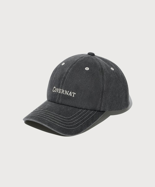 COVERNAT（カバーナット）の「LOGO COZY FIT BALL CAP（キャップ・メンズ・ミント/パープル/チャコールグレー・FREE）」の2枚目の写真
