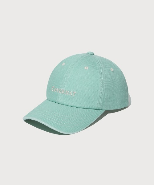 COVERNAT（カバーナット）の「LOGO COZY FIT BALL CAP（キャップ・メンズ・ミント/パープル/チャコールグレー・FREE）」の3枚目の写真