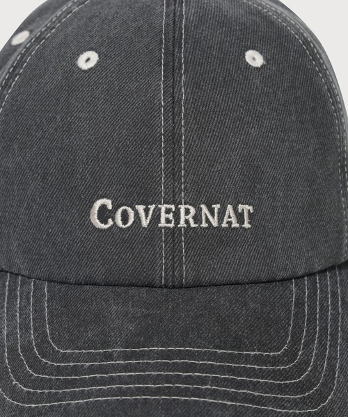 COVERNAT（カバーナット）の「LOGO COZY FIT BALL CAP（キャップ・メンズ・ミント/パープル/チャコールグレー・FREE）」の6枚目の写真