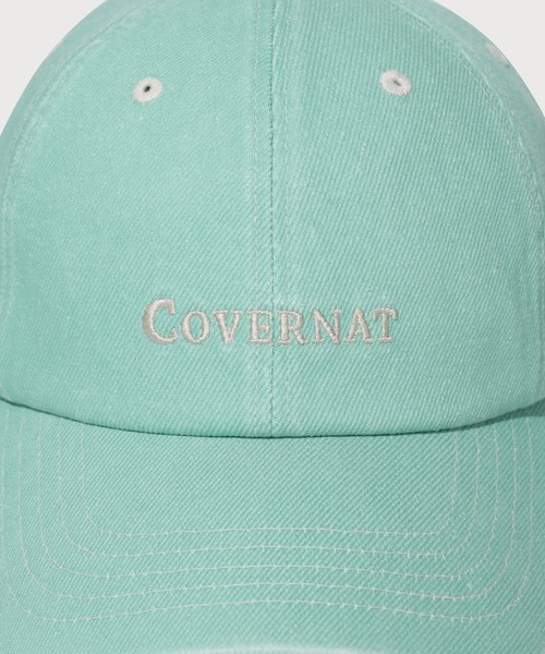 COVERNAT（カバーナット）の「LOGO COZY FIT BALL CAP（キャップ・メンズ・ミント/パープル/チャコールグレー・FREE）」の12枚目の写真