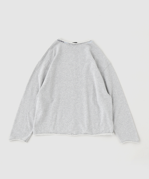 B.C STOCK（ベーセーストック）の「ステッチデザインスウェット（スウェット・メンズ・チャコールグレー/アイボリー/カーキ・FREE）」の4枚目の写真