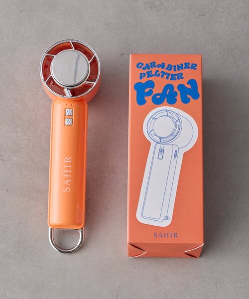 BIRTHDAY BAR（バースデイバー）の「【SAHIR サヒール】Carabiner peltier fan（生活家電・レディース・オレンジ/ミント/ベージュ・0）」の18枚目の写真