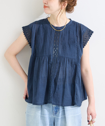 ウォッシャブル / 刺繍ティアードワンピース（ワンピース）｜B.C STOCK