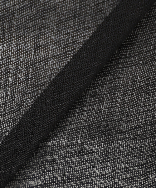 Spick & Span(スピックアンドスパン)の「《新色有り / 追加》メッシュリネンルーズプルオーバー(シャツ/ブラウス・レディース・ブラウン/アイボリー/ブラック・FREE)」の22枚目の写真