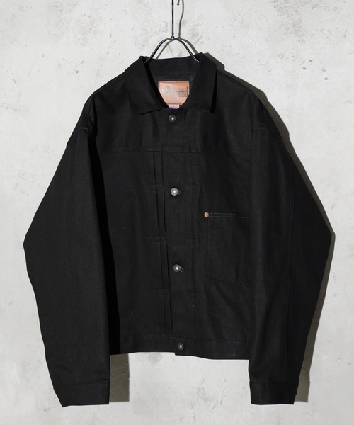FOREMOST ぺニーズフォアモスト　ブラックデニム PENNEY'S FOREMOST / ペニーズフォアモスト WWⅡ T-BACK JACKET コーン