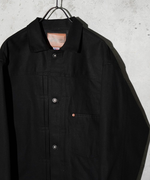 FOREMOST WWⅡ T-BACK JACKET 二戰版黑色丹寧夾克 外套
