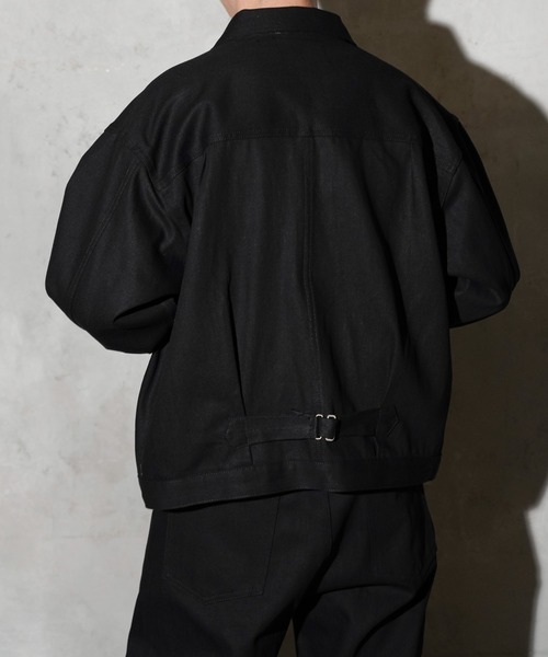 FOREMOST WWⅡ T-BACK JACKET 二戰版黑色丹寧夾克 外套
