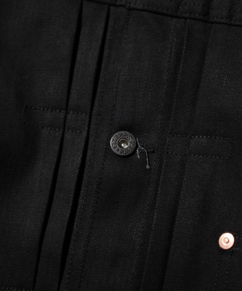 FOREMOST WWⅡ T-BACK JACKET 二戰版黑色丹寧夾克 外套