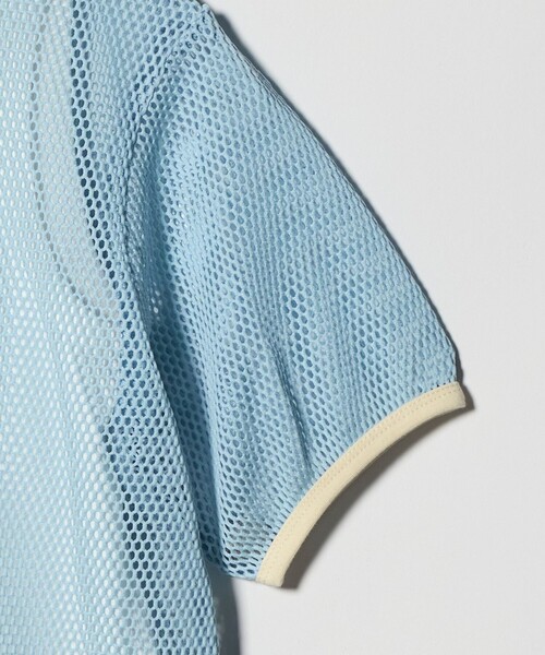 green label relaxing（グリーンレーベルリラクシング）の「メッシュTシャツ＋タンクトップ セット / キッズ  140cm-160cm（Tシャツ/カットソー・キッズ・クリーム/ライトブルー・150cm/160cm/140cm）」の6枚目の写真