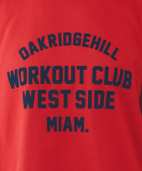 GLOBAL WORK（グローバルワーク）の「乾きやすいスウェットプリント6分袖/636715（スウェット・レディース・レッド/ブラウン/ホワイト/ライトグレー/ネイビー/ダークグレー・SHORT/REGULAR）」の11枚目の写真