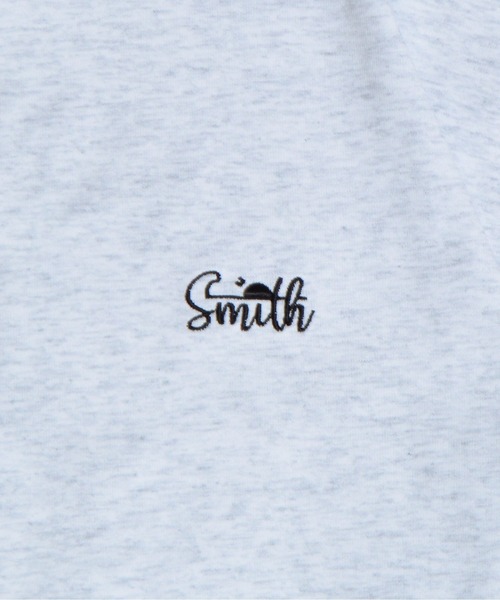 Sunny Smith(サニースミス)の「【SUNNY SMITH】キャラクターアーチロゴ両面刺繍Tシャツ(Tシャツ/カットソー・メンズ・ホワイト/スミクロ/アッシュグレー・MEDIUM/LARGE)」の8枚目の写真
