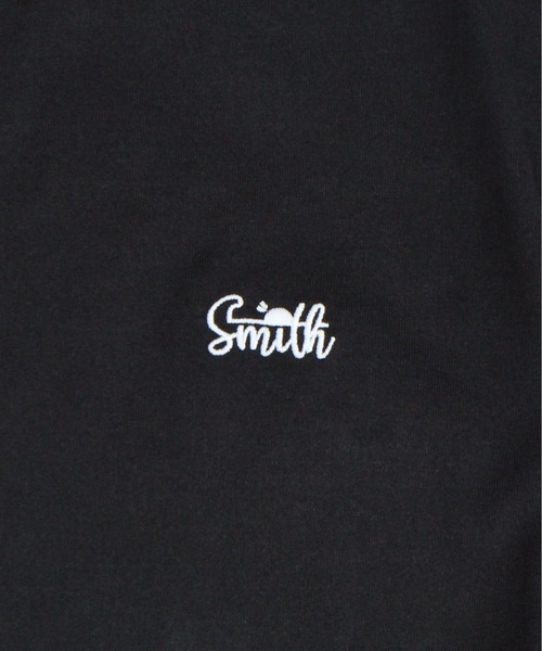 Sunny Smith(サニースミス)の「【SUNNY SMITH】キャラクターアーチロゴ両面刺繍Tシャツ(Tシャツ/カットソー・メンズ・ホワイト/スミクロ/アッシュグレー・MEDIUM/LARGE)」の10枚目の写真