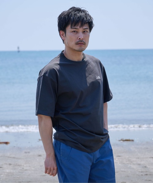 Sunny Smith(サニースミス)の「【SUNNY SMITH】キャラクターアーチロゴ両面刺繍Tシャツ(Tシャツ/カットソー・メンズ・ホワイト/スミクロ/アッシュグレー・MEDIUM/LARGE)」の19枚目の写真
