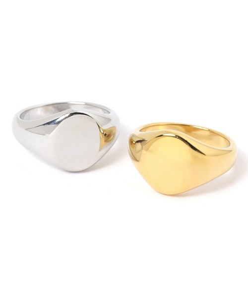 LAKOLE（ラコレ）の「ステンレスシグネットリング / 660780（リング・レディース・その他1/その他2・FREE）」の4枚目の写真