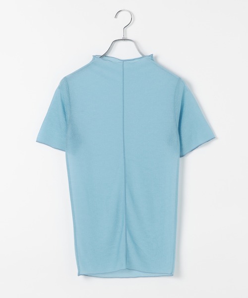 PAGEBOY(ページボーイ)の「ラメシアーボトルネックトップス(Tシャツ/カットソー・レディース・ブラック/ブルー/オフホワイト・FREE)」の3枚目の写真