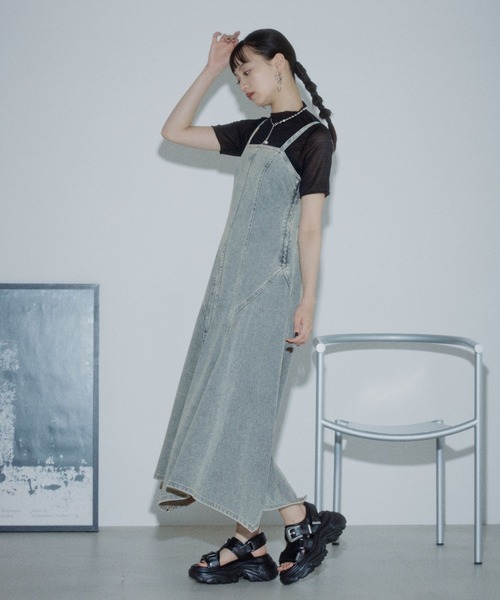 PAGEBOY(ページボーイ)の「ラメシアーボトルネックトップス(Tシャツ/カットソー・レディース・ブラック/ブルー/オフホワイト・FREE)」の13枚目の写真