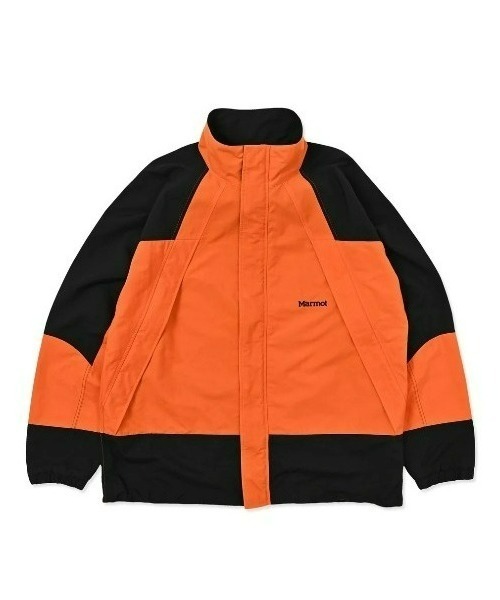 ブラックナイロンジャケットOorange Marmot】80's Truck Jacket（ナイロンジャケット）｜Marmot