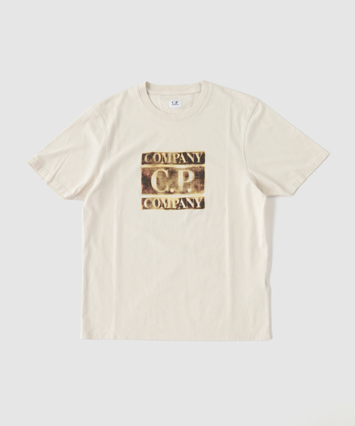 C.P.Company / シーピーカンパニー 30/1 JERSEY SHORT SLV LOGO TS（T