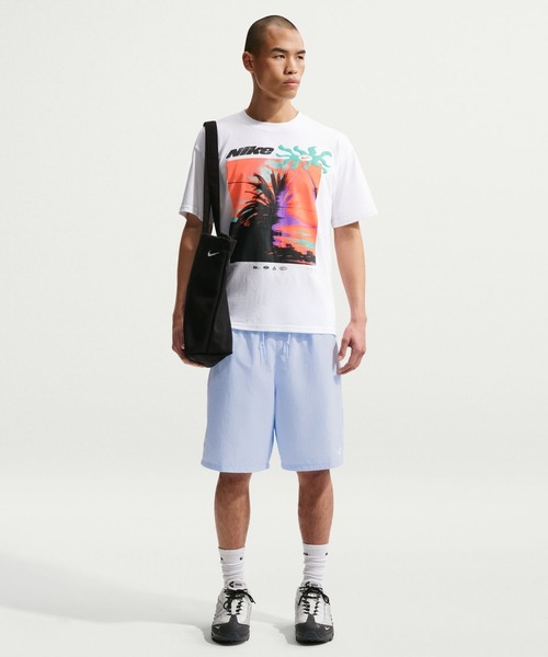 NIKE（ナイキ）の「ナイキ NIKE ナイキ NSW LSE パーム ツリー S/S Tシャツ（Tシャツ/カットソー・メンズ・ホワイト/ダークグレー・S/M/L/LL/3L）」の5枚目の写真
