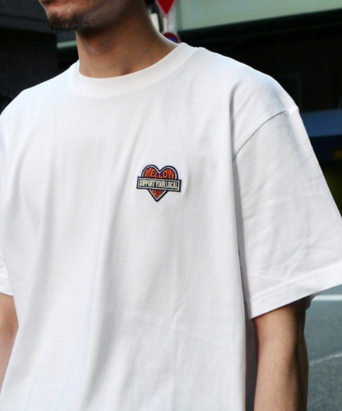 MELLOW(メロー)の「LOCAL BUGGY TEE(Tシャツ/カットソー・メンズ・ブラック/グリーン/ホワイト・L/M)」の6枚目の写真