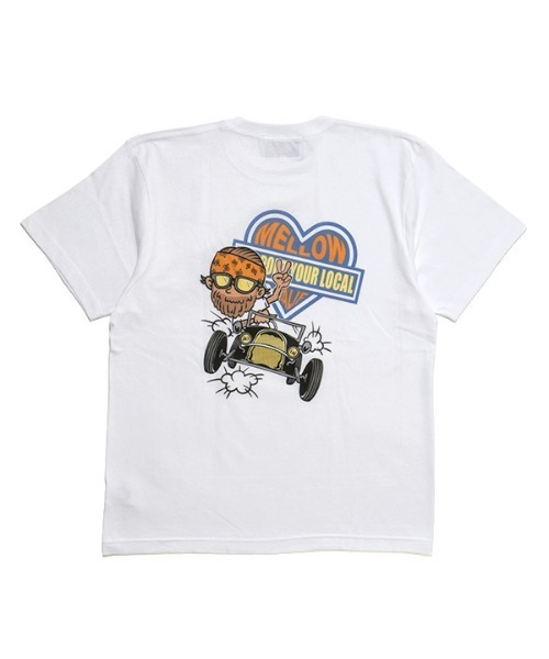 MELLOW(メロー)の「LOCAL BUGGY TEE(Tシャツ/カットソー・メンズ・ブラック/グリーン/ホワイト・L/M)」の12枚目の写真