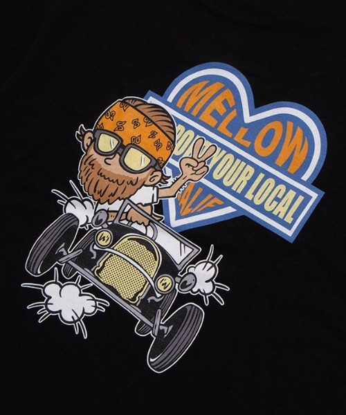 MELLOW(メロー)の「LOCAL BUGGY TEE(Tシャツ/カットソー・メンズ・ブラック/グリーン/ホワイト・L/M)」の20枚目の写真