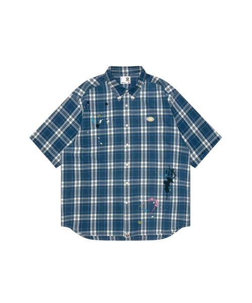 AAPE MAIN SHORT SLEEVE SHIRT(check)（シャツ/ブラウス）｜AAPE BY A