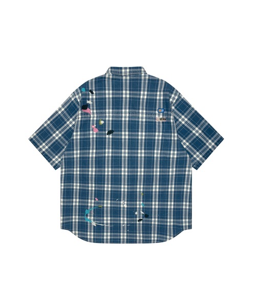 AAPE MAIN SHORT SLEEVE SHIRT(check)（シャツ/ブラウス）｜AAPE BY A