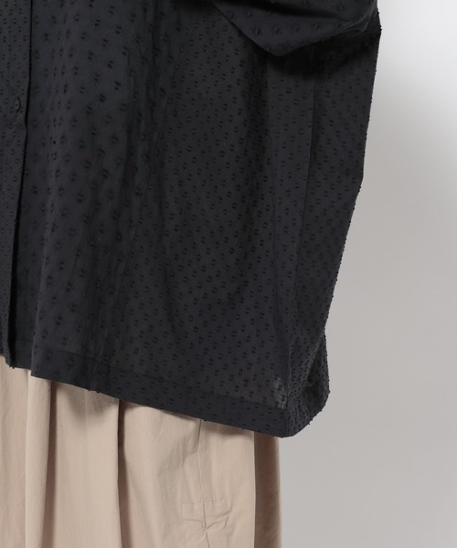 studio CLIP(スタディオクリップ)の「《natural by clip》インドパッチワークブラウス(シャツ/ブラウス・レディース・オフホワイト/ブラック/コーラルピンク・FREE)」の13枚目の写真