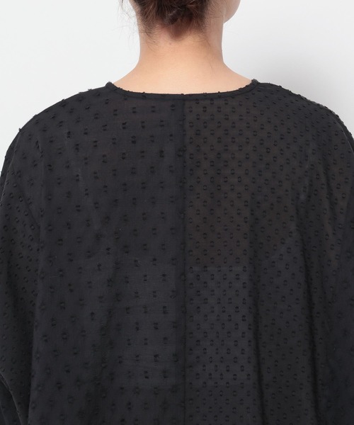 studio CLIP(スタディオクリップ)の「《natural by clip》インドパッチワークブラウス(シャツ/ブラウス・レディース・オフホワイト/ブラック/コーラルピンク・FREE)」の14枚目の写真