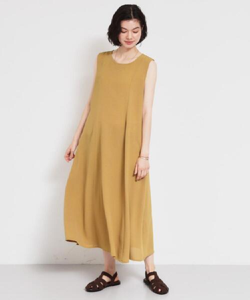 THE SHOP TK (ザ ショップ ティーケー )の「【ひんやり/防しわ/吸水速乾/UV】美しさを1日中キープ ノースリーブフレアワンピース(ワンピース・レディース・ブラック/ダークブラウン/ブルー系その他/こしょう色系6・12/13)」の20枚目の写真