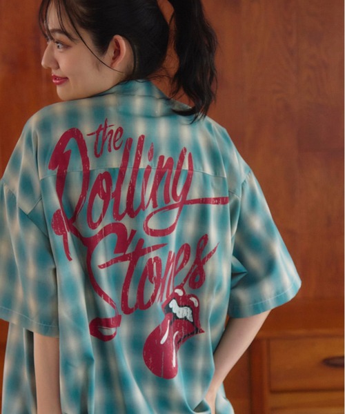 JACKROSE（ジャックローズ）の「B-TRS-ヴィンテージ加工・チェック　ＳSシャツ（シャツ/ブラウス・メンズ・レッド/グリーン/ブルー・M/L）」の4枚目の写真