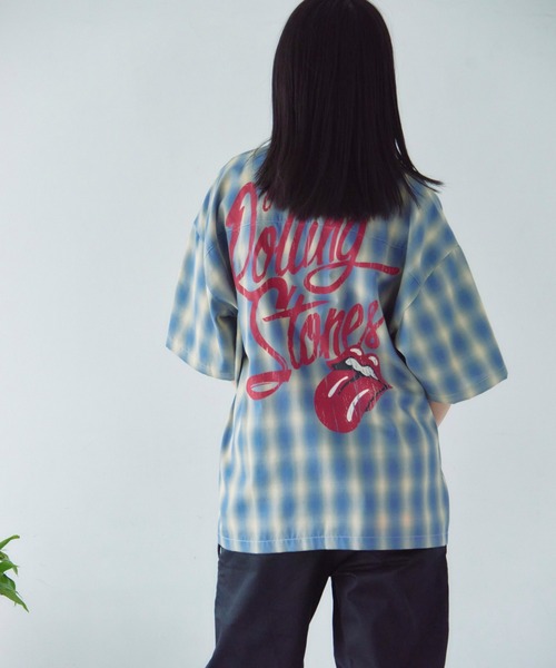 JACKROSE（ジャックローズ）の「B-TRS-ヴィンテージ加工・チェック　ＳSシャツ（シャツ/ブラウス・メンズ・レッド/グリーン/ブルー・M/L）」の19枚目の写真