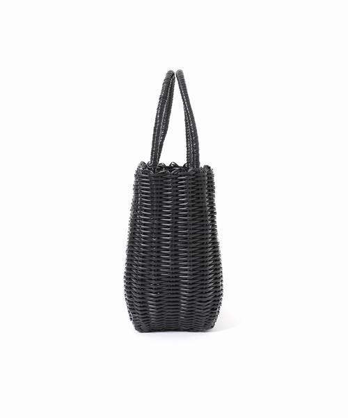 Le Voyage en Panier（ルヴォヤージュアンパニエ）の「【Le voyage en panier/ルヴォヤージュアンパニエ 】PVC Bag：かごバッグ（かごバッグ・レディース・ブラック/ブラウン・FREE）」の9枚目の写真