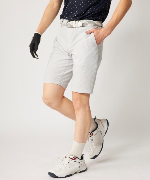 FILA GOLF(フィラゴルフ )の「【FILA GOLF:フィラゴルフ】サッカー素材ショートパンツ ゴルフ(その他パンツ・メンズ・ライトグレー/ライトカーキ/ネイビー・MEDIUM/LARGE/X-LARGE/XX-LARGE)」の20枚目の写真