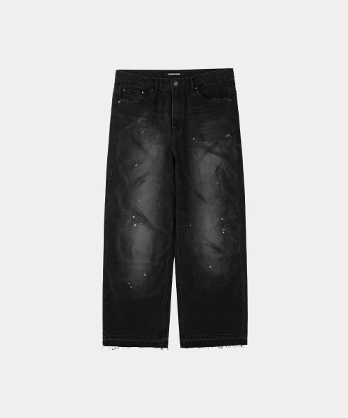 MAISON MINED(メゾンミネド)の「HAND PAINT FADED DENIM PANTS BLACK(デニムパンツ・メンズ・その他・SMALL/MEDIUM/LARGE)」の8枚目の写真
