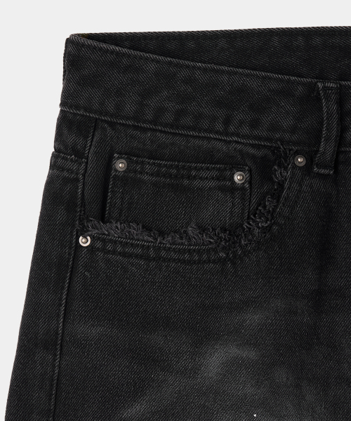 MAISON MINED(メゾンミネド)の「HAND PAINT FADED DENIM PANTS BLACK(デニムパンツ・メンズ・その他・SMALL/MEDIUM/LARGE)」の11枚目の写真