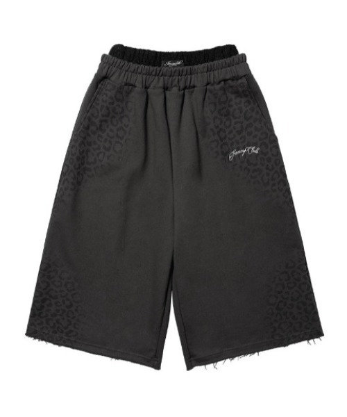 FANCY CLUB(ファンシークラブ)の「A'GEM/9 × .kom 『FANCY CLUB/ファンシークラブ』 LEOPARD SAGGING BERMUDA PANTS/レオパードサギングバミューダパンツ(スウェットパンツ・レディース・ホワイト/チャコールグレー・FREE)」の18枚目の写真