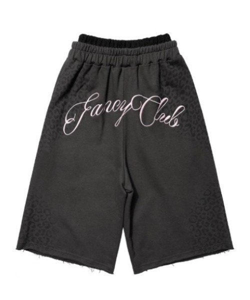 FANCY CLUB(ファンシークラブ)の「A'GEM/9 × .kom 『FANCY CLUB/ファンシークラブ』 LEOPARD SAGGING BERMUDA PANTS/レオパードサギングバミューダパンツ(スウェットパンツ・レディース・ホワイト/チャコールグレー・FREE)」の19枚目の写真