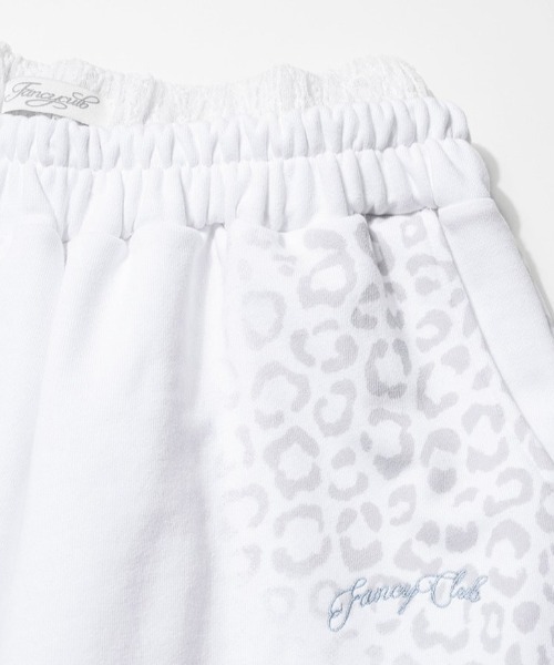 FANCY CLUB(ファンシークラブ)の「A'GEM/9 × .kom 『FANCY CLUB/ファンシークラブ』 LEOPARD SAGGING BERMUDA PANTS/レオパードサギングバミューダパンツ(スウェットパンツ・レディース・ホワイト/チャコールグレー・FREE)」の16枚目の写真