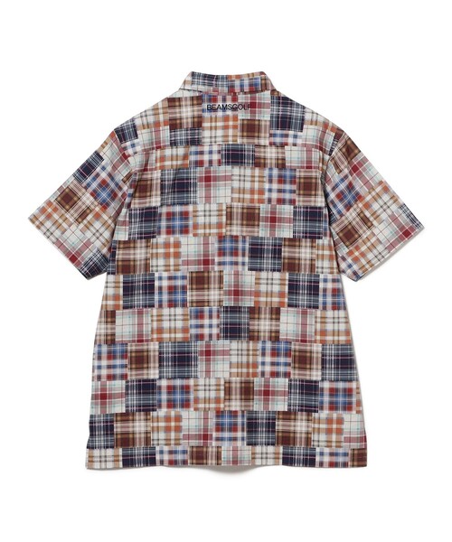 BEAMS GOLF(ビームスゴルフ)の「〈MEN〉ORANGE LABEL / マドラスチェック シャツ(ポロシャツ・メンズ・レッド/グリーン・MEDIUM/LARGE/X-LARGE/SMALL)」の14枚目の写真