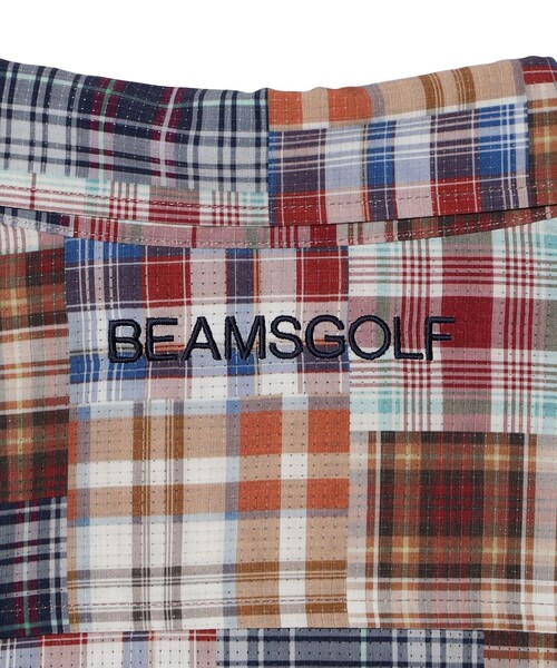 BEAMS GOLF(ビームスゴルフ)の「〈MEN〉ORANGE LABEL / マドラスチェック シャツ(ポロシャツ・メンズ・レッド/グリーン・MEDIUM/LARGE/X-LARGE/SMALL)」の15枚目の写真