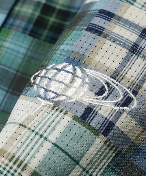 BEAMS GOLF(ビームスゴルフ)の「〈MEN〉ORANGE LABEL / マドラスチェック シャツ(ポロシャツ・メンズ・レッド/グリーン・MEDIUM/LARGE/X-LARGE/SMALL)」の18枚目の写真