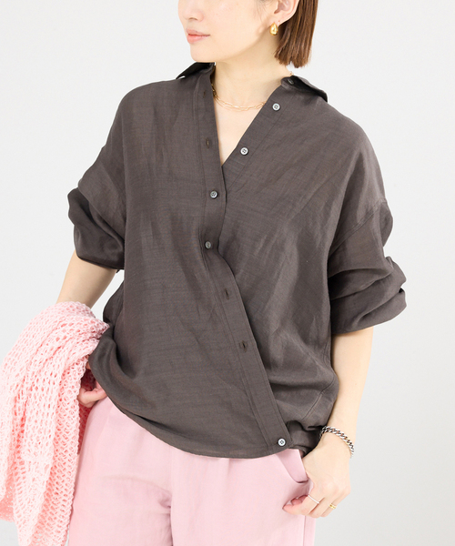 ＩＥＮＡ♡ラミーコットンルーズシャツ 選ばれてるのは、今すぐ買えて夏まで頼れる【IENAの名品】をPICK UP